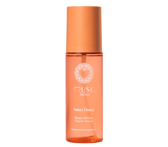 Körper- & Haarspray mit Amberblüte Musc Intime - 100ml Spray - image 1