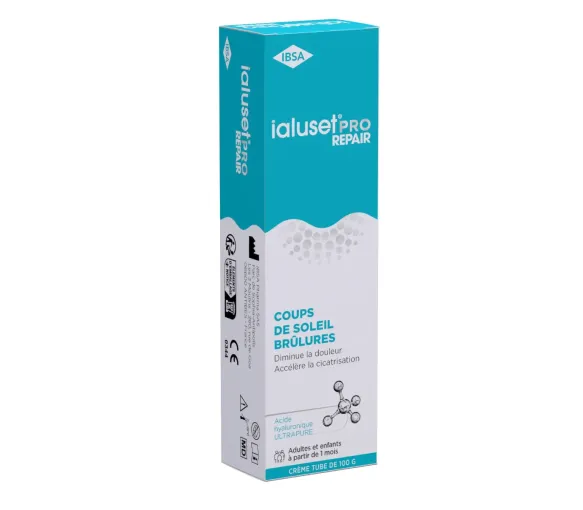 Laluset pro repair Sonnenbrand Verbrennungen Ibsa - Tube 100g