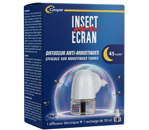 Insektenschutzmittel Insect Ecran - ein Diffusor + eine Nachfüllung von 30 ml