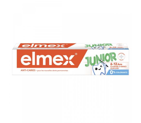 Elmex Junior Zahnpasta 6-12 Jahre - Tube mit 75 ml