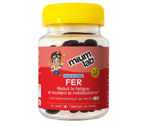 Fer Kinder ohne Zucker Mium Lab - 30 Gummies Dose - image 1