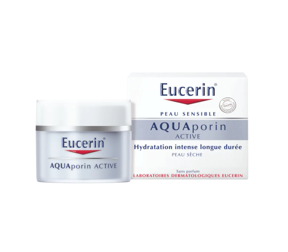 Aquaporin Active Feuchtigkeitspflege für trockene Haut Eucerin - 50 g Dose - image 1