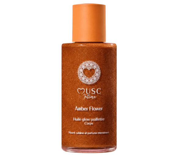 Glänzendes Öl mit Amberblüte Musc Intime - Flasche mit 100 ml - image 1
