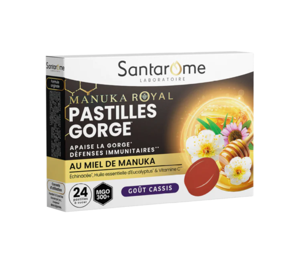 Manuka Royal Halspastillen Santarome - Packung mit 24 Pastillen - image 1