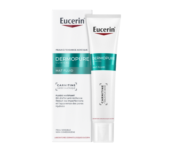 Dermopure klinische matte Fluid Eucerin - Tube mit 40 ml - image 1