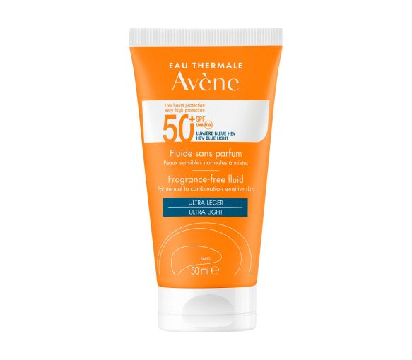 Duftfreies Sonnenfluid SPF 50+ Avène - Flasche mit 50 ml - image 1