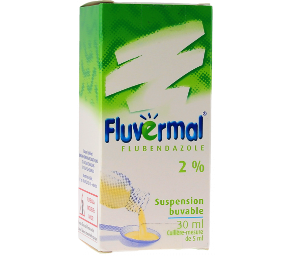 Fluvermal 2% Suspension zum Trinken Wurmkur - Flasche mit 30 ml - image 1