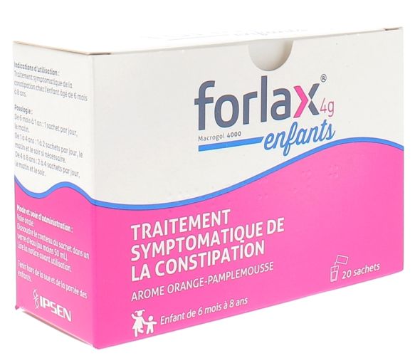 Forlax 4g Pulver zur Herstellung einer Lösung zum Trinken - Packung mit 20 Beuteln