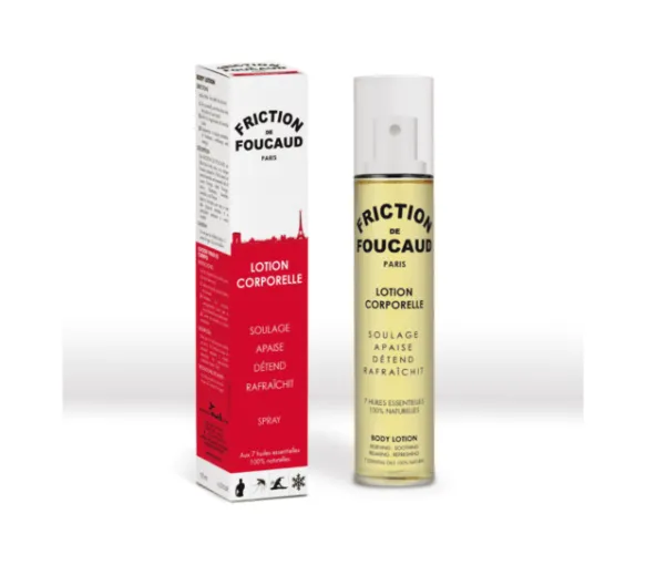 Energie Lotion für den Körper Friction von Foucaud - Spray mit 125 ml - image 1