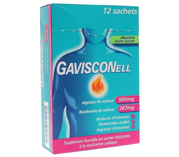 Gavisconell Minze ohne Zucker - 12 Beutel - image 1