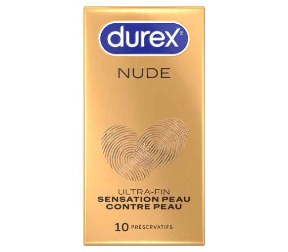 Durex Nude Kondome - Schachtel mit 10 Kondomen - image 1