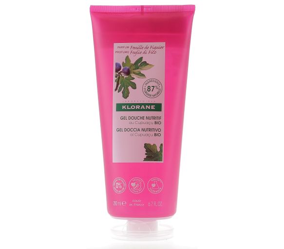 Nährendes Duschgel mit Bio-Cupuacu Klorane Feigenblatt - Tube mit 200 ml - image 1