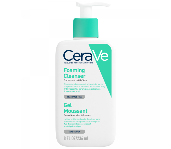 CeraVe Schäumendes Reinigungsgel für das Gesicht - Flasche mit 236 ml - image 1