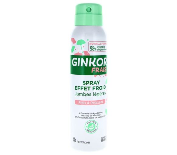 Ginkor Frisch Spray Kühleffekt leichte Beine - Spray mit 125 ml