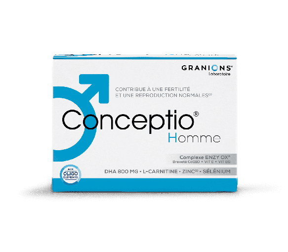 Conceptio Mann Granions - Box mit 90 Kapseln und 30 Beuteln