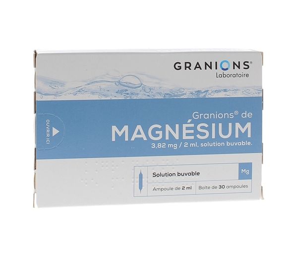 Granions von Magnesium 3,82mg - 30 Ampullen zu 2ml