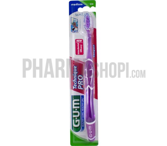 Technische Pro Compact Medium Gum Zahnbürste - 1 Zahnbürste - image 1