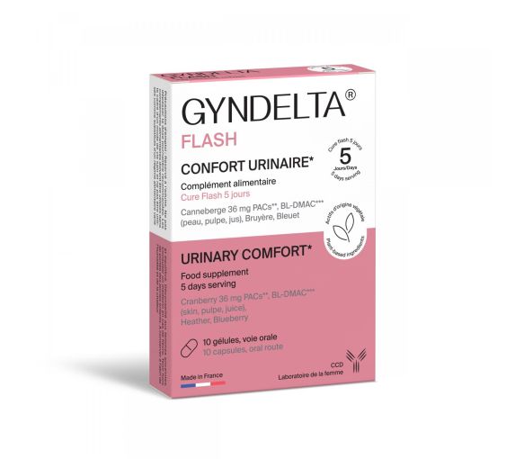 Gyndelta Flash - Packung mit 10 Kapseln