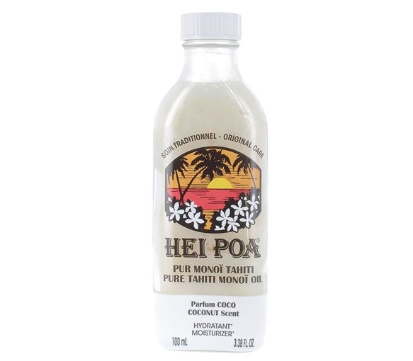 Reines Monoï Tahiti Duft Kokos Hei Poa - Flasche 100 ml - image 1