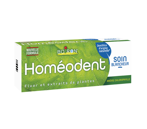 Homéodent Zahnaufhellungspflege Geschmack Chlorophyll Boiron - Tube mit 75 ml