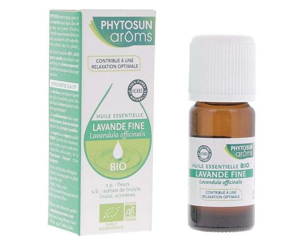 Bio-Ätherisches Lavendelöl Phytosun arôms - Flasche mit 10 ml