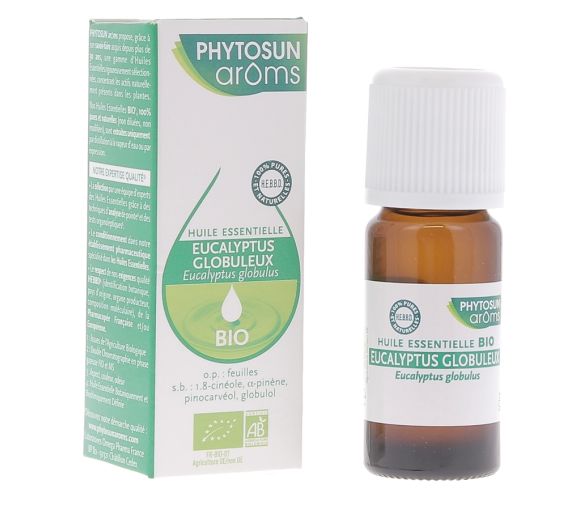 Ätherisches Öl Eucalyptus globulus Bio Phytosun arôms - Flasche mit 10 ml