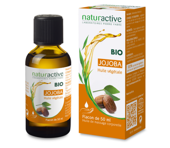 Bio-Jojobaöl von Naturactive - 50 ml Flasche
