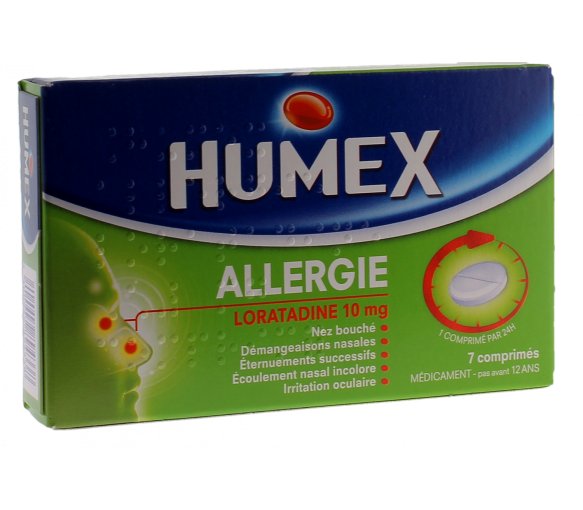 Humex Allergie Loratadin 10 mg - 7 Tabletten - image 1
