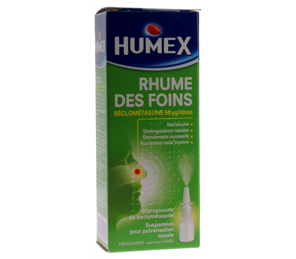 Humex Heuschnupfen mit Beclometason 50µg/Dosis Nasenspray - Flasche mit 100 Sprühstößen - image 1