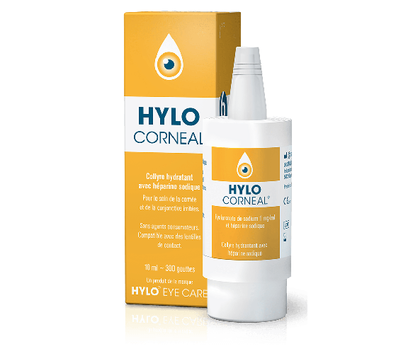 Hylo corneal Befeuchtungstropfen - Flasche mit 10 ml