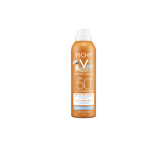 Ideale Sonne Anti-Sand Spray für Kinder SPF 50+ Vichy - 200 ml Spray - image 1