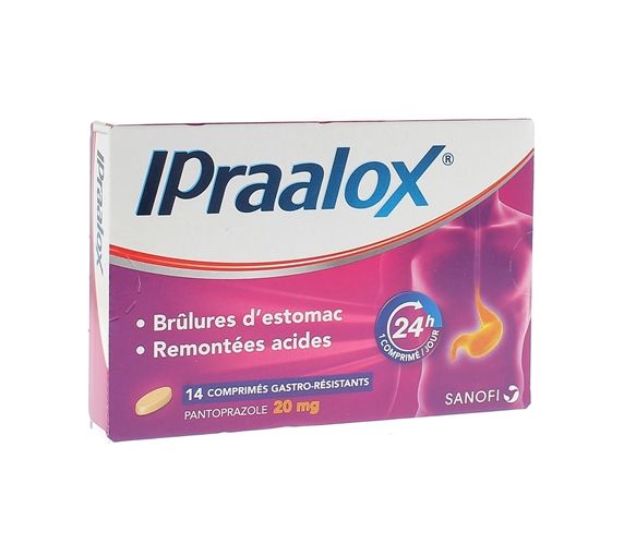 Ipraalox magensaftresistente Tabletten - Packung mit 14 Tabletten