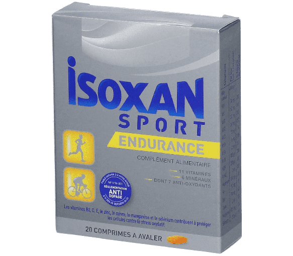 Isoxan Sport Ausdauer Vorbereitung und Erholung - Packung mit 20 Tabletten