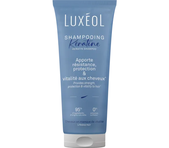 Luxéol Keratin Shampoo - 200ml Tube - image 1