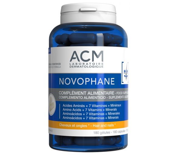 Novophane Haare und Nägel ACM - Packung mit 180 Kapseln