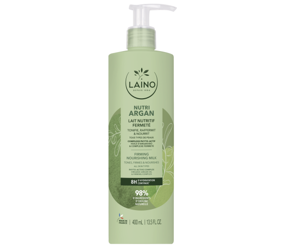 Nährende Milch Festigkeit Nutri Argan Laino - Pumpflasche 400 ml - image 1