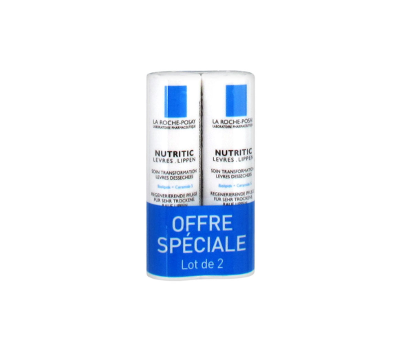 Nutritic Lippen La Roche-Posay - 2er Pack Lippenpflegestifte - image 1