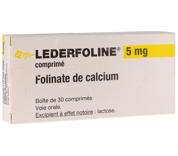 Lederfoline 5 mg Tabletten - Packung mit 30 Tabletten - image 1