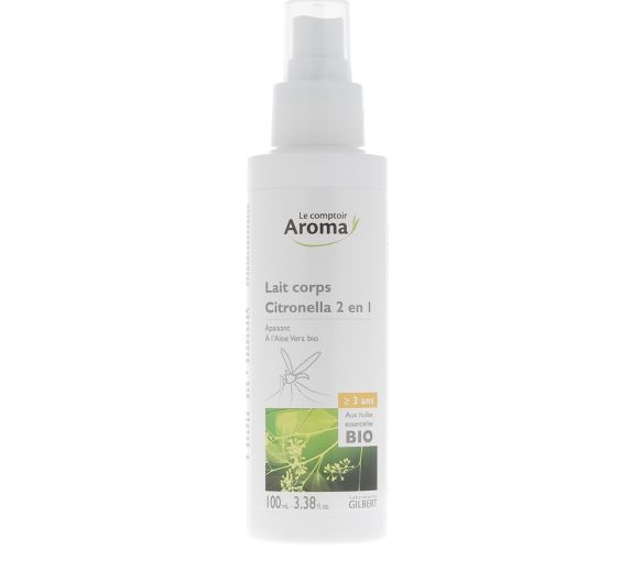 Körpermilch Citronella 2 in 1 Le comptoir Aroma - 1 Flasche 100ml