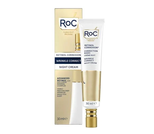 Retinol Advanced Wrinkle Correction Night Cream RoC - 30ml Tube - image 1