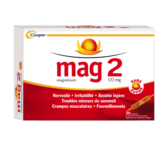 Mag 2 ohne Zucker 122mg Trinklösung - 30 Ampullen