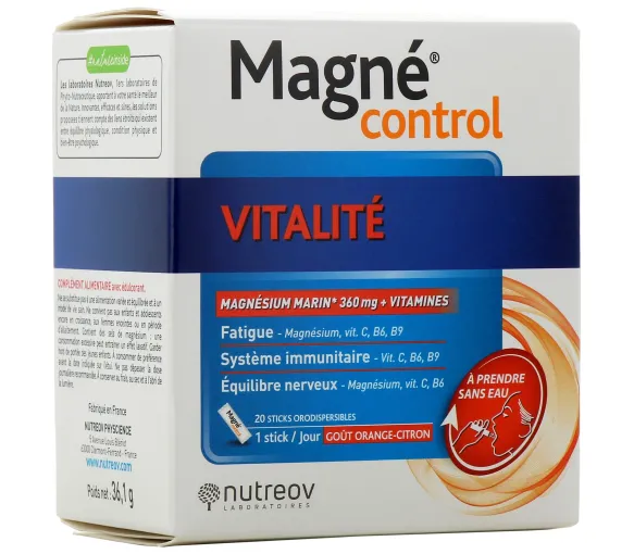 Magné control Vitalität Nutreov - Schachtel mit 20 Sticks
