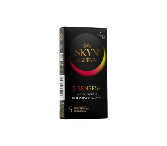 Kondome 5 senses+ Skyn Manix - Schachtel mit 5 Kondomen - image 1