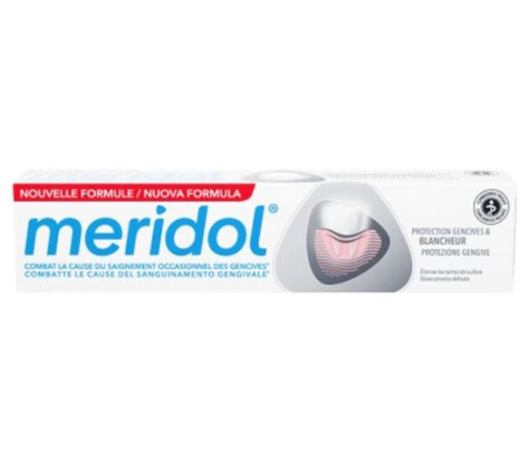 Zahnpasta Weißheit Zahnfleischschutz Meridol - Tube mit 75 ml