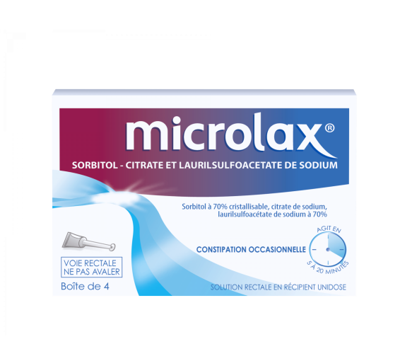 Microlax gelegentliche Verstopfungen - 4 Pipetten zu 5 ml