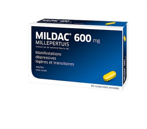 Mildac 600 mg Filmtabletten - Packung mit 15 Tabletten
