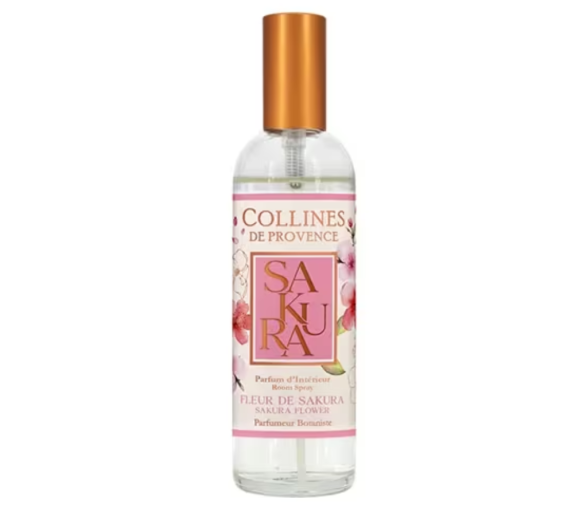 Raumduft Sakura-Blüte Hügel der Provence - Flasche 100ml