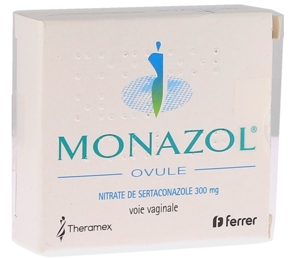 Monazol Zäpfchen - Packung mit 1 Zäpfchen - image 1
