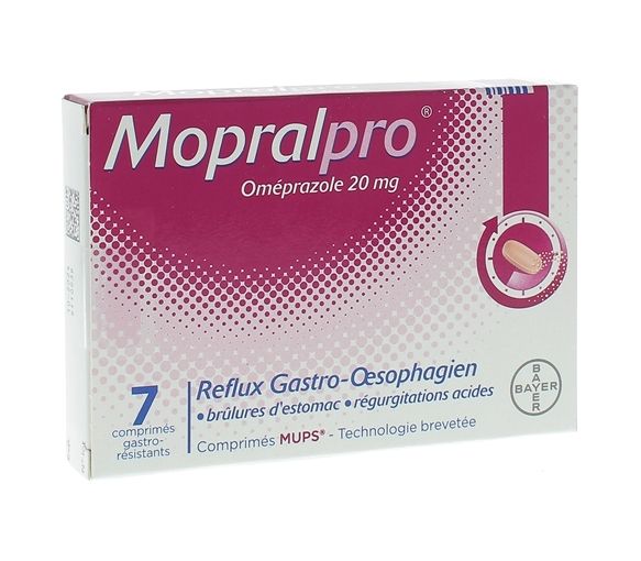 Mopralpro 20mg - 7 magensaftresistente Tabletten - image 1