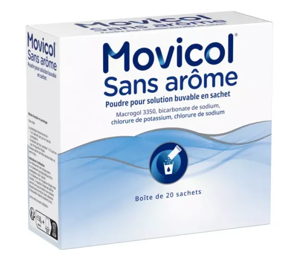 Movicol ohne Aroma - Packung mit 20 Beuteln - image 1